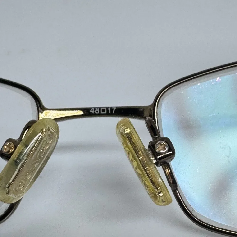 Coach Eyeglass Frames Olive Green Rectangular Full Rimmed ANEKO H16012‎